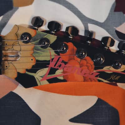 Ibanez JEM77-FP Steve Vai Signature 1988 - 2004 - Black Floral Pattern image 11