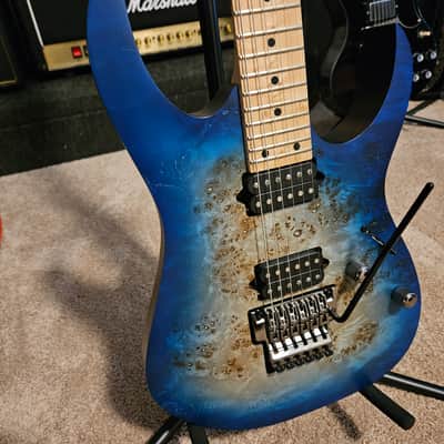 Ibanez RG652MPB-GFB Prestige 2016 - 2018 - Ghost Fleet Blue Burst image 2