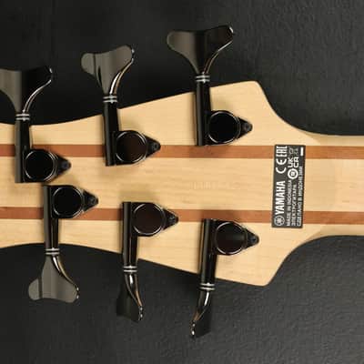 Yamaha TRB1006J 6 String Bass - Natural w/ case image 7