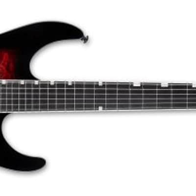 ESP LTD JM-I Quilted Maple Electric Guitar, Deep Moon Brand: ESP Model: LJMIQMDBLM image 1