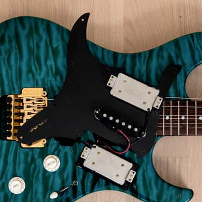 1998 Yamaha Pacifica 721JH Quilt Top HSH Superstrat Electric | Reverb