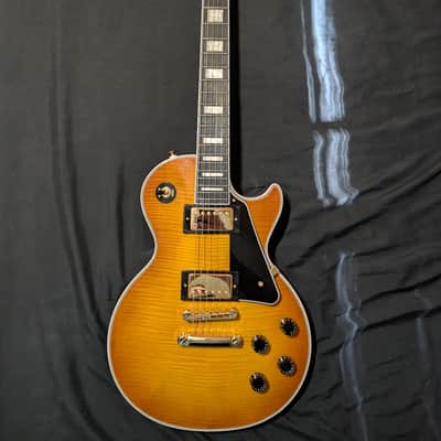 Epiphone Les Paul Custom Figured - Ice Tea Burst image 1