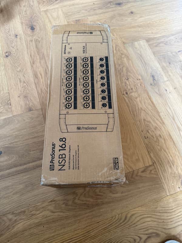 PreSonus NSB 16.8 16x8 AVB Network Stagebox 2018 - Present - Black image 1