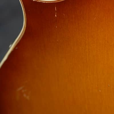 1972 Sunburst Harmony Batwing Mandolin Pro Setup Gigbag image 12