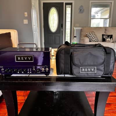 REVV G20 2-Channel 20-Watt Guitar Amp Head with Reactive Load and Virtual Cabinets 2020 - 2021 - Black image 8