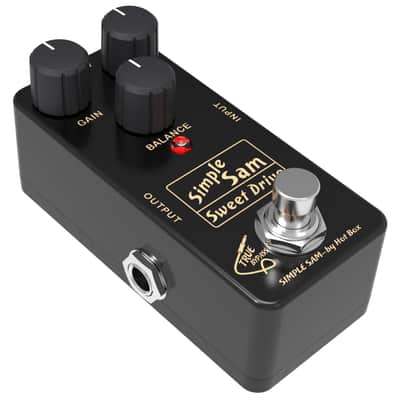 Simple Sam Sweet Drive Analog Overdrive Guitar FX Pedal Bypass Astounding Tone image 2