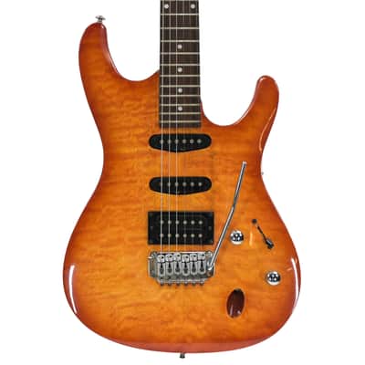 Ibanez SA160QM Amber - made in Korea image 2