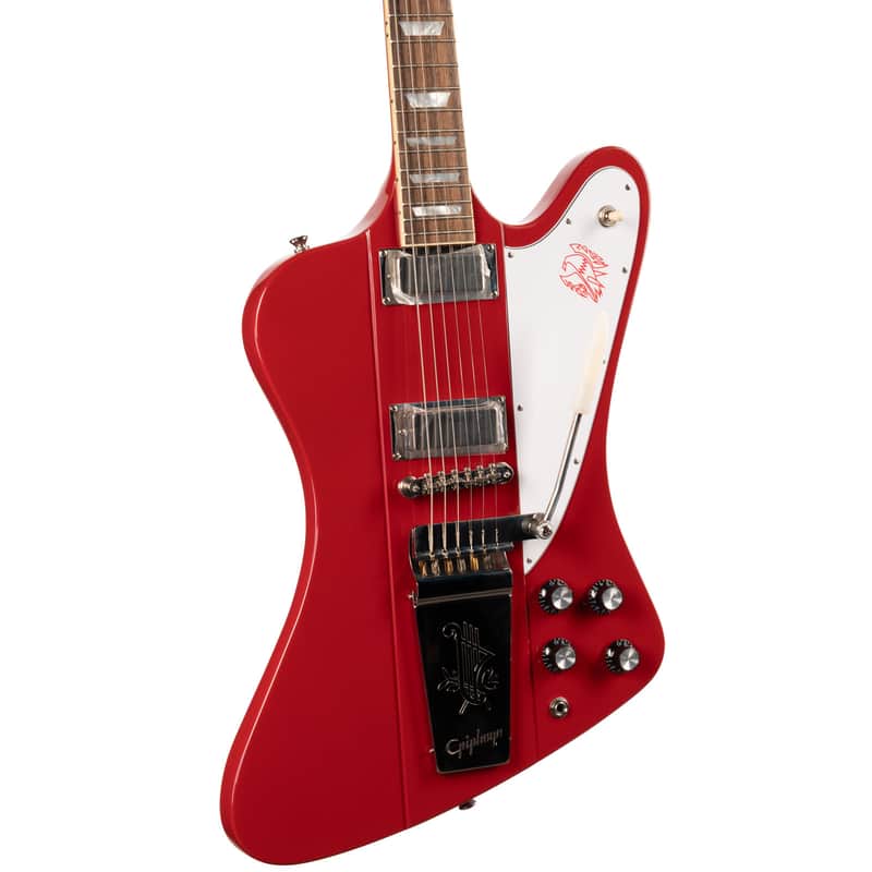 Epiphone 2024 “Inspired by Gibson Custom” 1963 Firebird V Ember Red w/OHSC (448) USED image 1