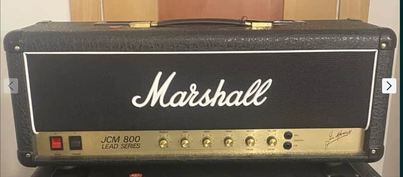 Marshall JCM800 Lead Series 2203X Reissue 100-Watt Guitar Amp Head 2002 - Present - Black image 1