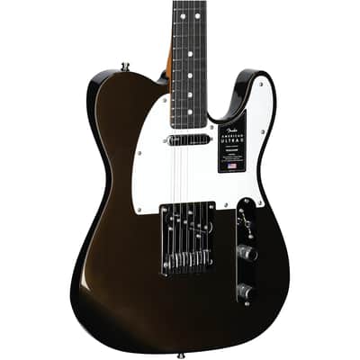 Fender American Ultra II Telecaster Electric Guitar, Ebony Fingerboard (with Case), Texas Tea image 8