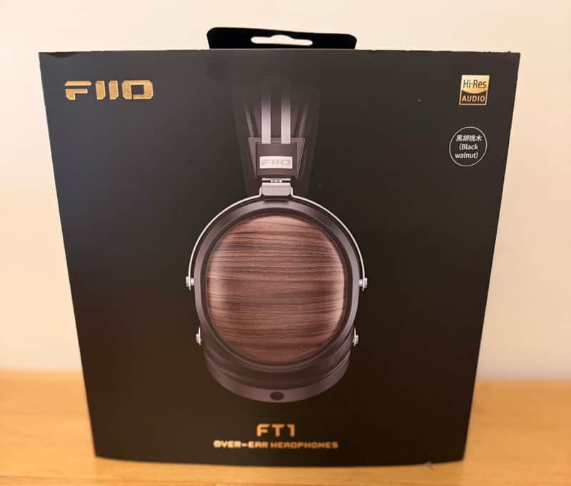 Fiio FT1 Closed Back Headphones - 2025 - Walnut image 1