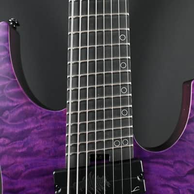 Legator N8FSS-PR Purple QM Multi Scale 8-String #355 image 7