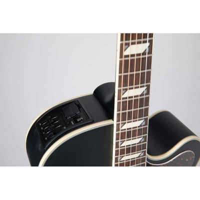 TAKAMINE GN73CE-SB 70 - GN73CE SB NEX Cutaway Satin Black image 6
