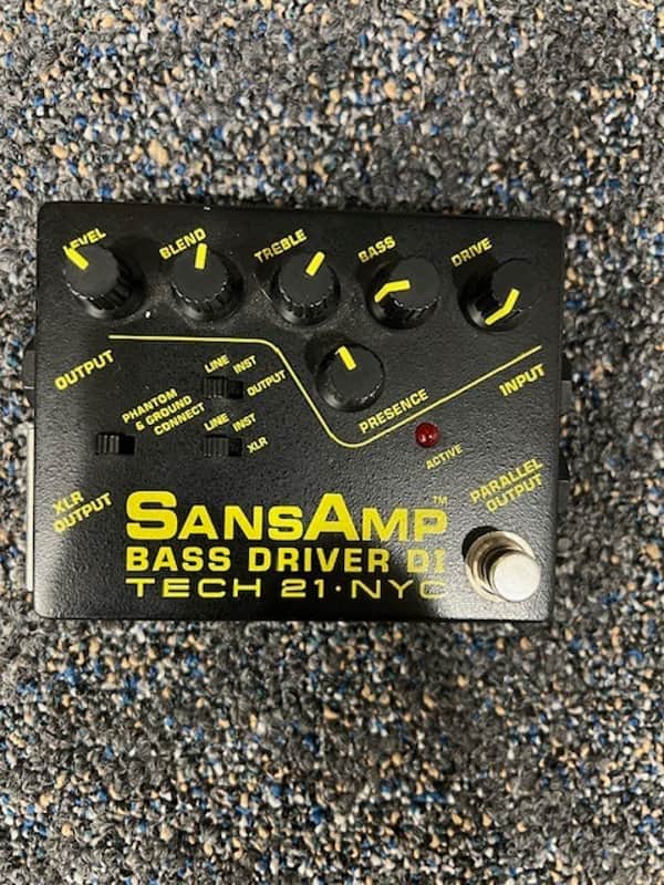 Used Tech 21 Sansamp Bass Driver DI Pedal image 1