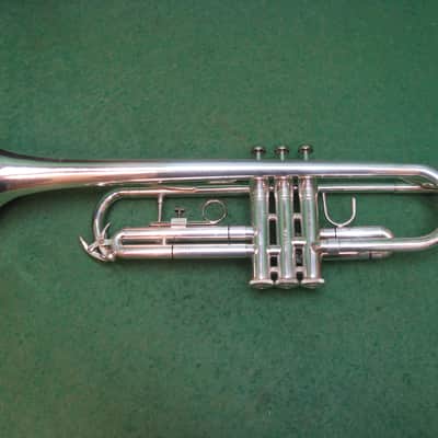 Accord by Blessing 1035 Intermediate Silver Trumpet USA - Reconditioned - Case & Blessing 7C MP image 9