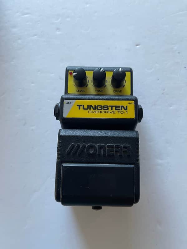 Onerr TD-1 Tungsten Overdrive Rare Guitar Effect Pedal Made In Brazil image 1