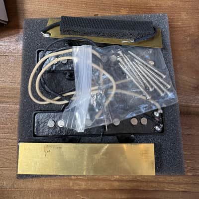Fender 099-2123-000 Original Jazz Bass Pickup Set Black 1896 image 3