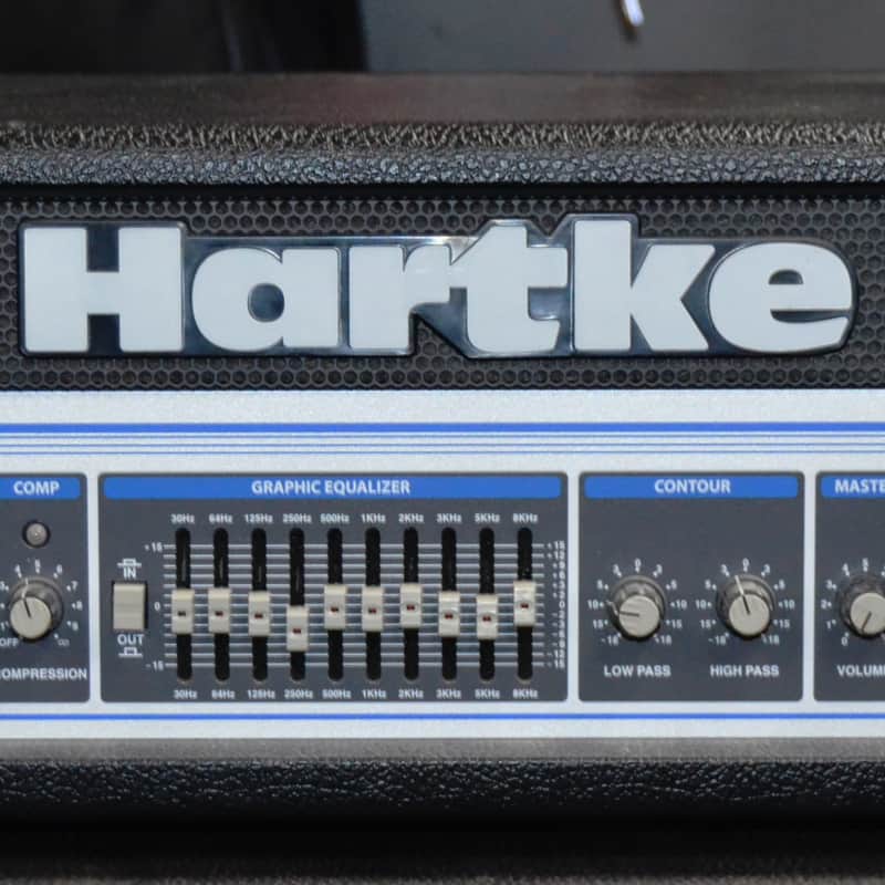 Hartke HA5500 500w Bass Amplifier Head Used Black Tolex