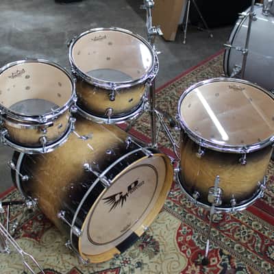 Hendrix Drums 4-Piece Birch Drum Kit- Tobacco Burst image 7