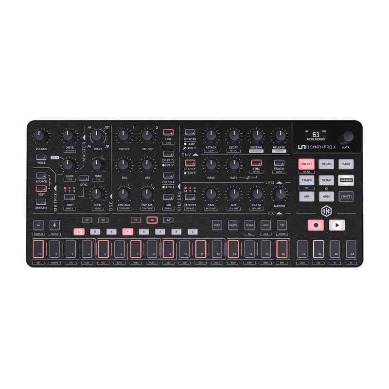 IK Multimedia UNO Synth Pro X Desktop Analog Synthesizer image 1