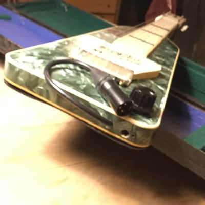 Herrnsdorf Elektro Artist 50er / 60er green perloid image 6