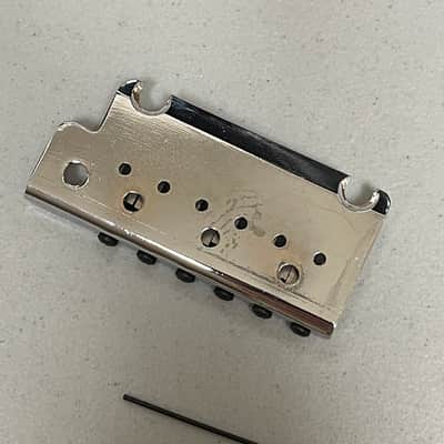 Fender 86-07 American Standard Stratocaster 2 Point Tremolo Bridge Plate Block Saddles USA Strat image 3