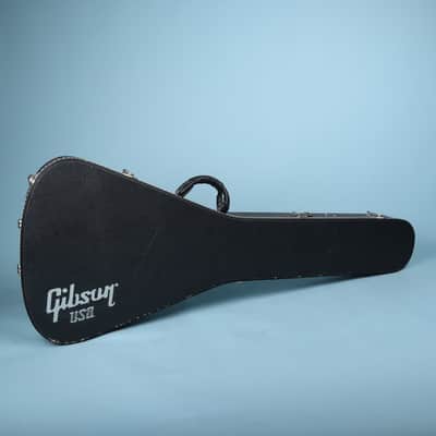 2000's Gibson USA Black Korina Flying V Hardshell Guitar Case image 2