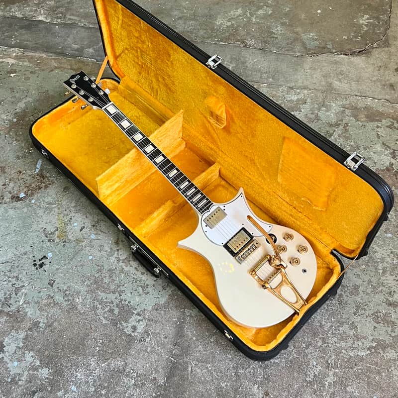Greco Ron Wood RW-700 custom 1974 - Polaris white original vintage