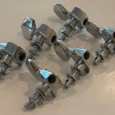 Gotoh Greco Ibanez Star Tuners 3x3 1970s 1980s Chrome image 4