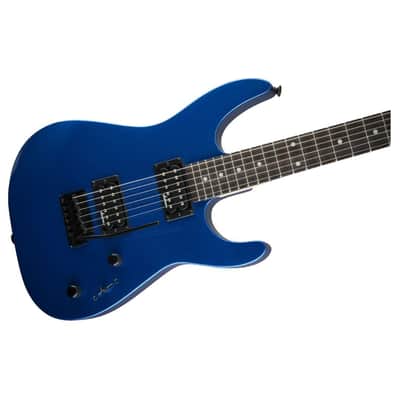 Jackson JS Series Dinky JS11 6-String Right-Handed Electric Guitar with Poplar Body and Amaranth Fingerboard (Metallic Blue) image 3