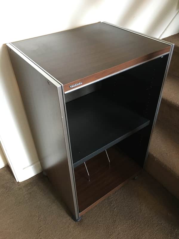 Vintage Technics SH-553 Audio Rack 1980s - Wood Effect - With | Reverb