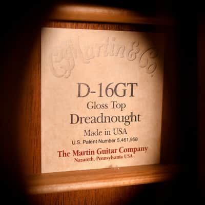 Martin D16-GT Natural 2004 image 20