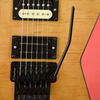 Used Firefly FFVX Pro Dimebag Style Electric Guitar - Flame Maple Top, Cross Inlay image 5