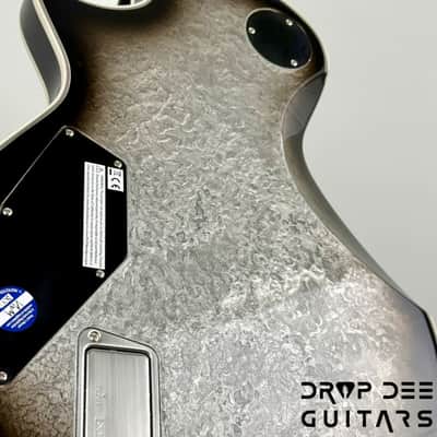 ESP Original Series Eclipse Custom Electric Guitar w/ Case - Silver Liquid Metal Burst image 17