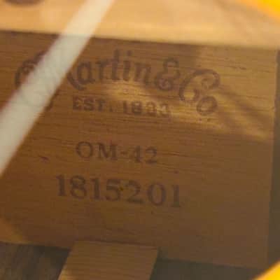 Martin Standard Series OM-42 LR baggs 2013 image 12