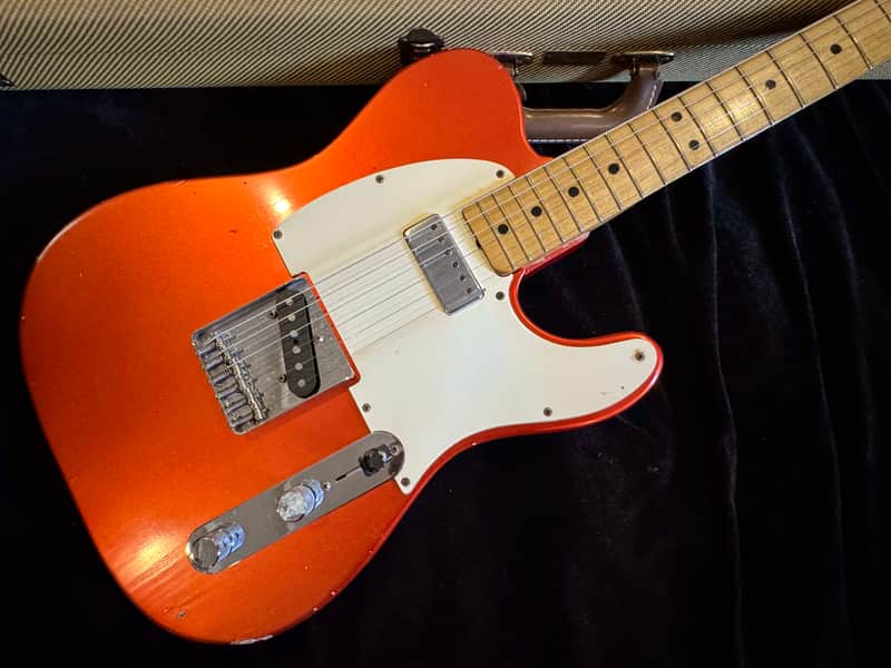Fender Telecaster 1973-74 - Candy Apple Red image 1
