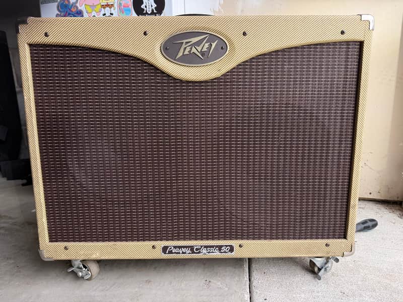Peavey Classic 50 212 50-Watt 2x12" Guitar Combo 1990s - Tweed image 1