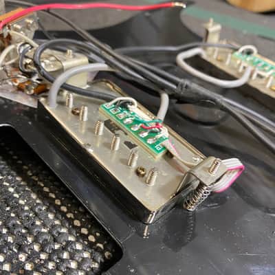 Unmarked Loaded Pickguard - Gibson PAF Pickups image 7
