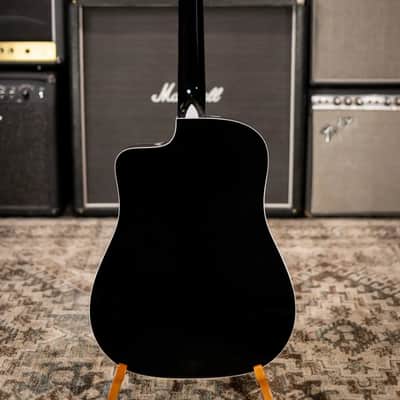 Taylor 250ce Plus BLK Bajo Quinto Acoustic/Electric Guitar - Black with Aerocase - Factory Demo image 7