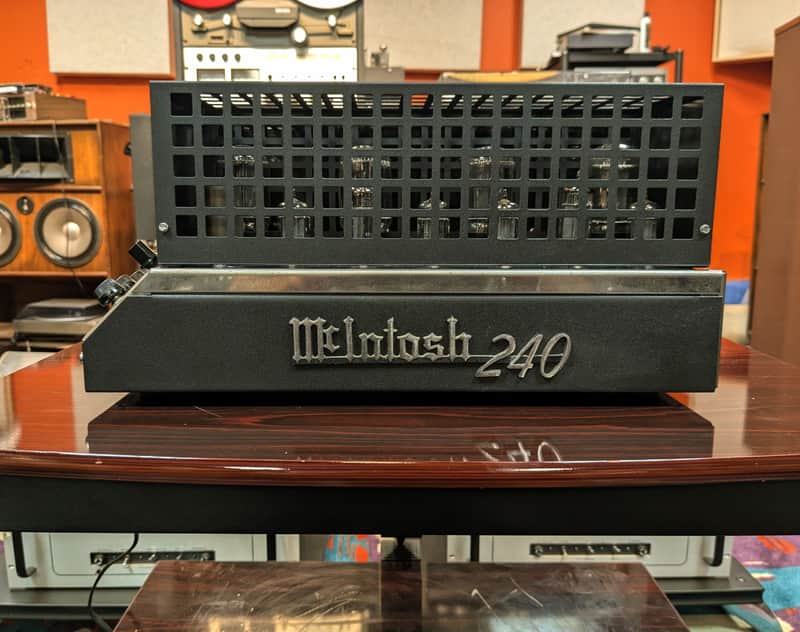 McIntosh MC240 Vacuum Tube Amplifier New Cage image 1