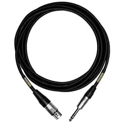 Mogami CorePlus Microphone Core Plus Cable 1/4" TRS Straight to XLR Female 5' ft image 2