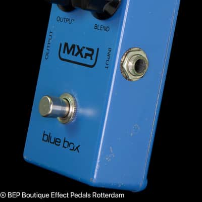 Vintage MXR Blue Box Block Logo 1977 s/n 3-008 612 as used by Jimmy Page, Rowland S Howard - Birthday Party image 6