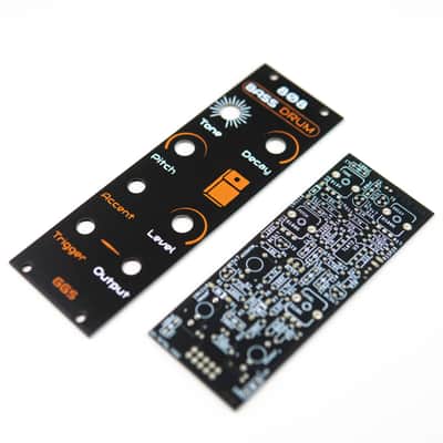 808 Bass Drum / Eurorack / PCB and Front Panel / 8HP image 3