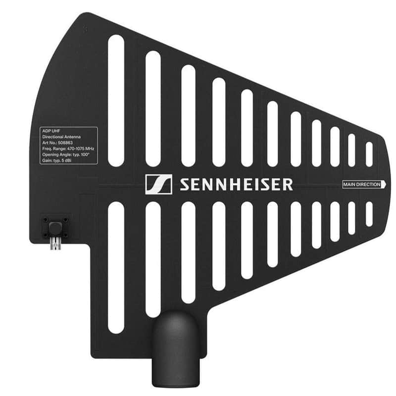 Sennheiser ADP-UHF Passive External Directional Antenna, Single, UHF Range (470 - 1075 MHz) image 1