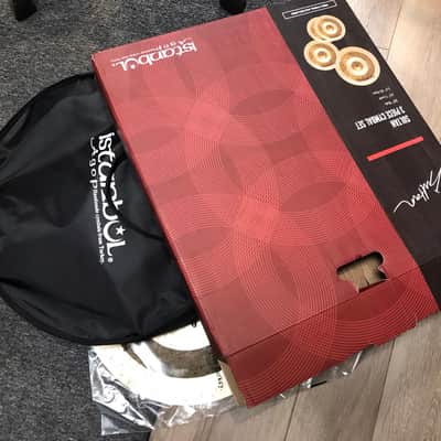 Istanbul Agop  Custom Sultan Cymbal Pack 14'' 16'' 20'' with Softbag image 2