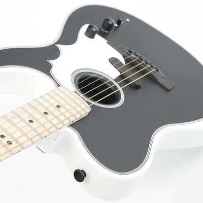 Fender Jack White Triplesonic Acoustasonic Telecaster Blacktop image 10