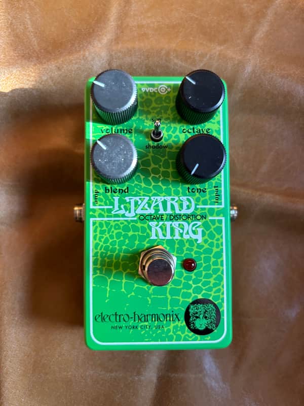 Electro-Harmonix Lizard King Bass Octave Fuzz 2024 - Present - Green image 1