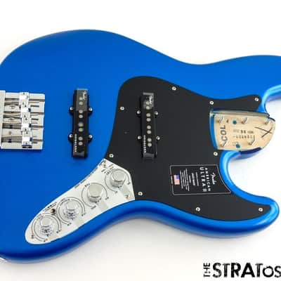 Fender American Ultra II Jazz J Bass LOADED BODY Mini-Toggle S-1 Noble Blue image 1