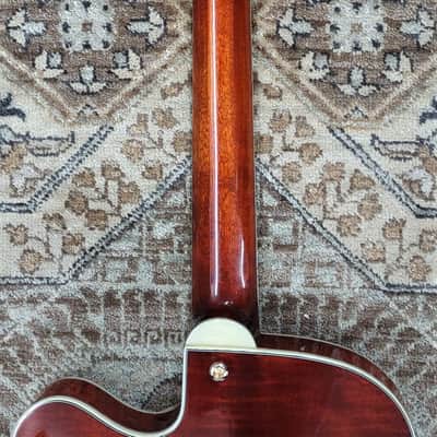 Eastman T146SM All Solid Thinline Archtop Electric Guitar w/ Case, Setup #1192 image 6