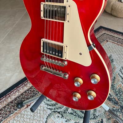 Gibson 2021 Les Paul Classic w/57 Classics and 59 Harness. Translucent Cherry image 1